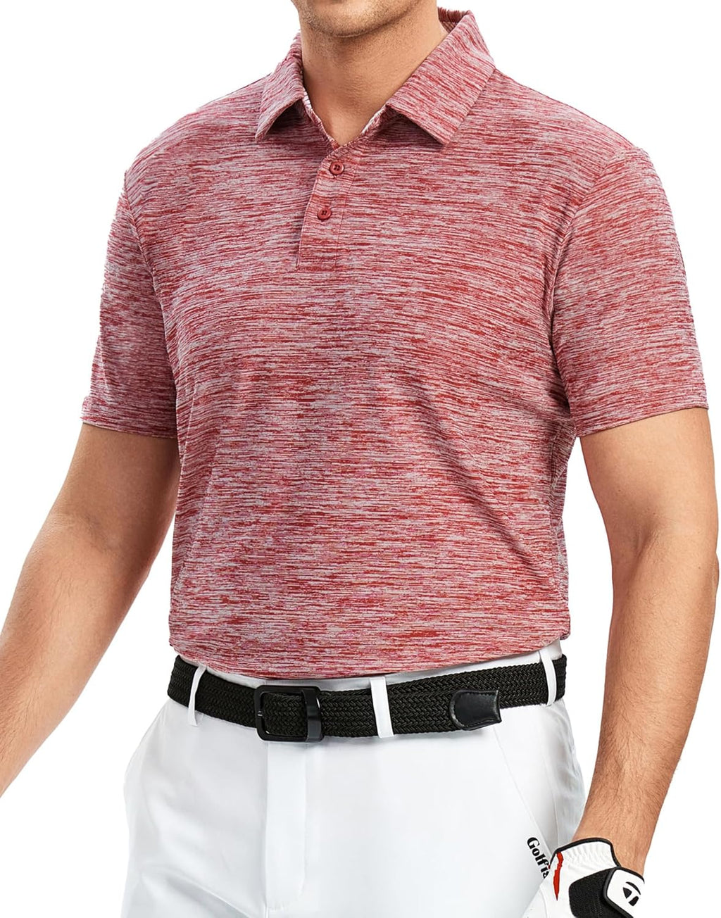 Mens Golf Shirt Moisture Wicking Quick-Dry Short Sleeve Casual Polo Shirts for Men